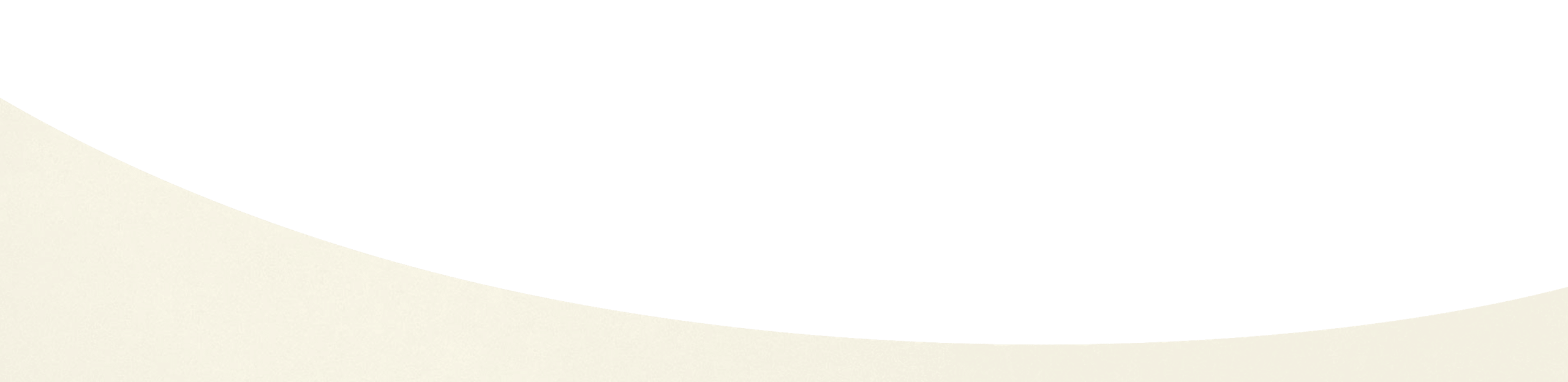 A minimalist abstract design reminiscent of a vet's calm precision, featuring a large black semicircular shape at the top right, curving downwards over a beige background.